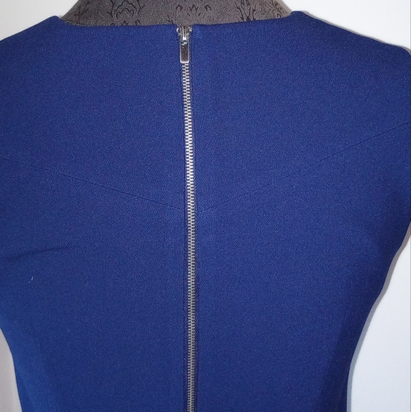 DVF Blue Carrie Dress W4 - Picture 4 of 4